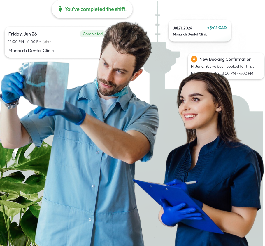 Part-time dental assistant in Vancouver exploring job details