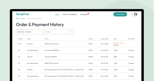 How to View Payment History and Invoices