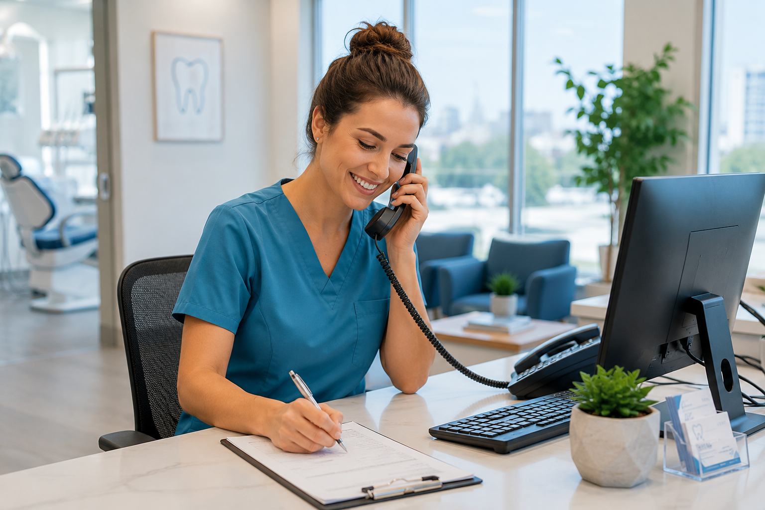 Dental Receptionist Salary in Canada: Pay, Duties, Skills and How to Get Hired