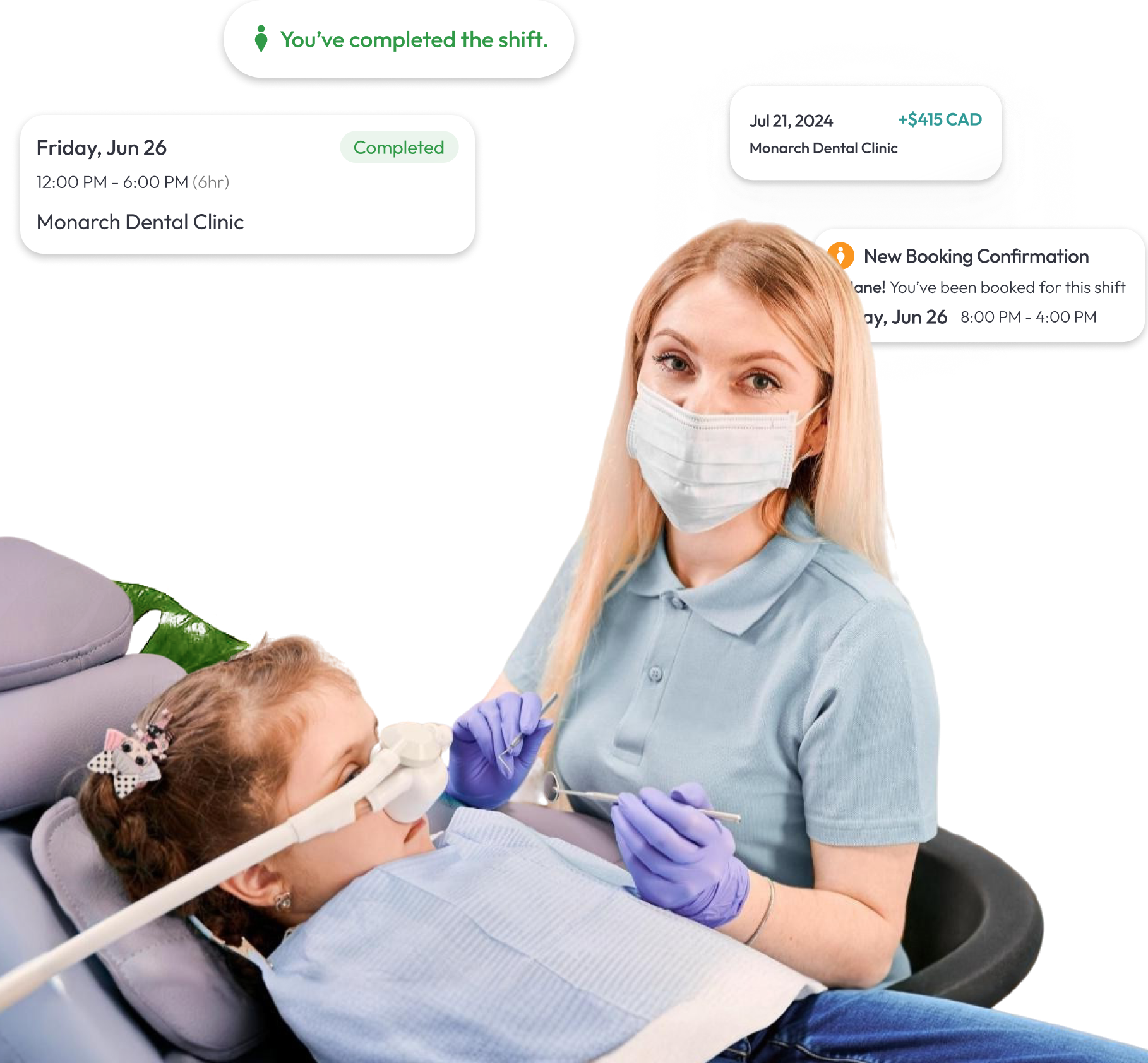 Registered Nurse is checking dental sedation nurse jobs